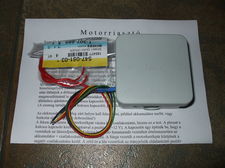 Motorriasztó Sub-ee-tõl